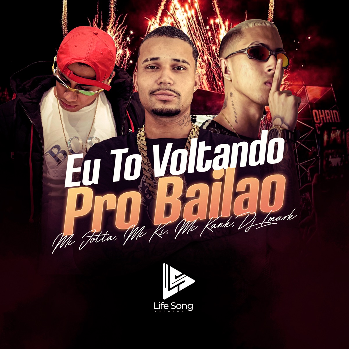 Eu To Voltando pro Bailão - Single by MC Jotta oficial, Mc Ks Oficial, MC Kank & DJ L Mark album cover