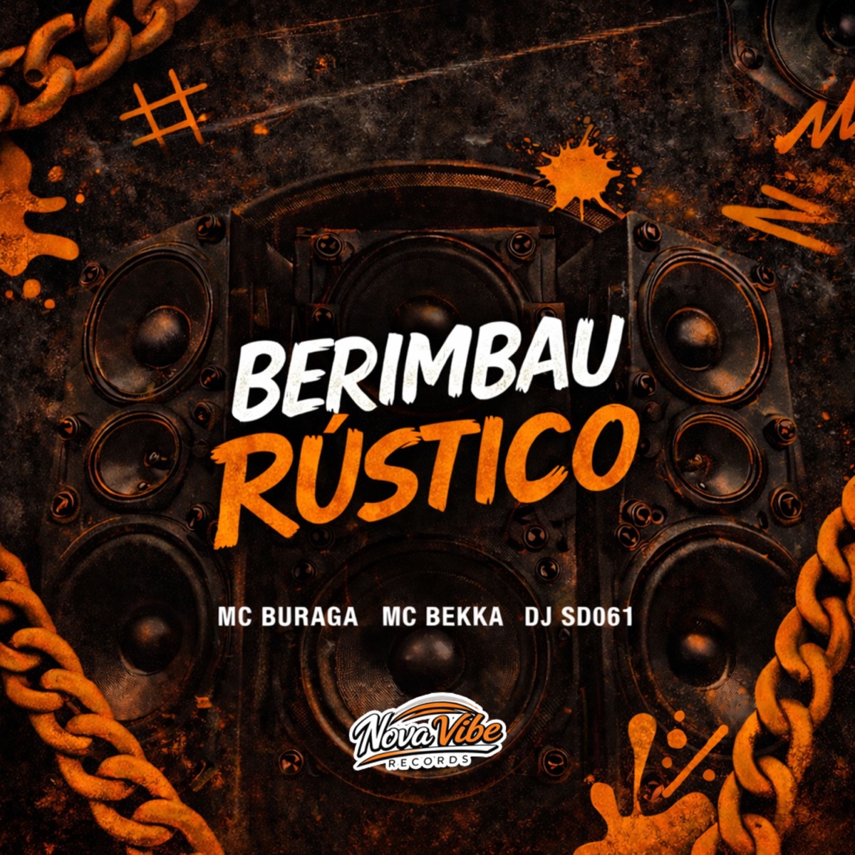 Berimbau Rústico - Single by MC Buraga, MC Bekka & DJ SD 061 album cover