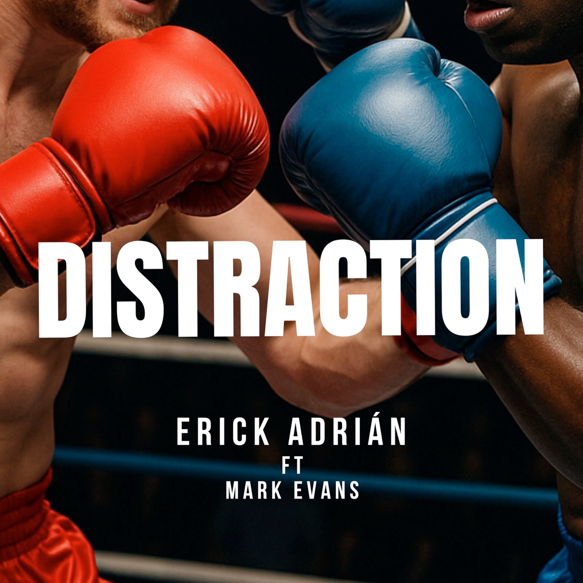 Distraction (feat. Mark Evans) - Single by Erick Adrián album cover