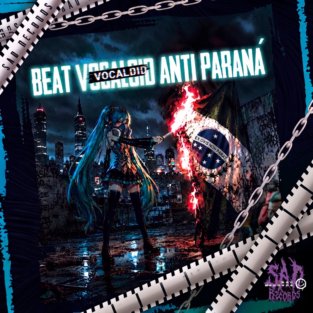 BEAT VOCALOID ANTI PARANÁ - Single by DJ Vongara & Mc Magrinho album cover