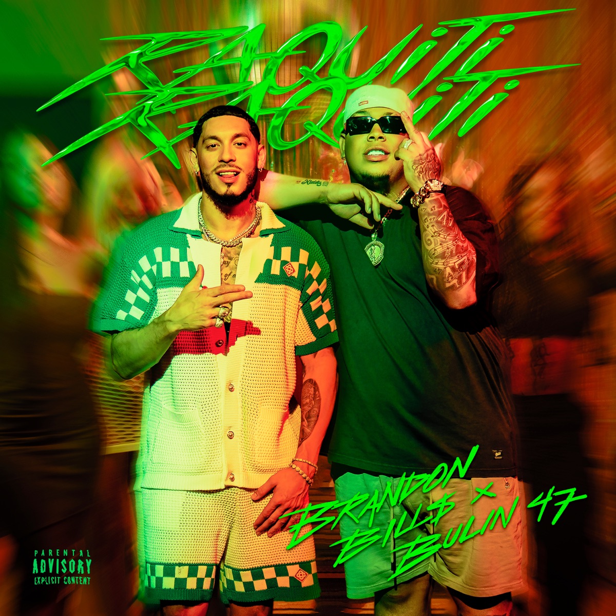 RAQUITI (feat. Bulin 47) - Single by Brandon Bill$ album cover