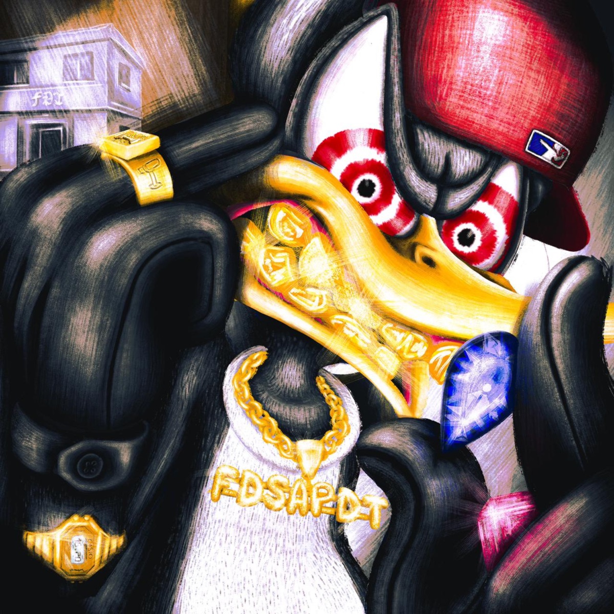 FOD*SE A P*RRA DO TRAP (DLC) by Franco, The Sir! album cover