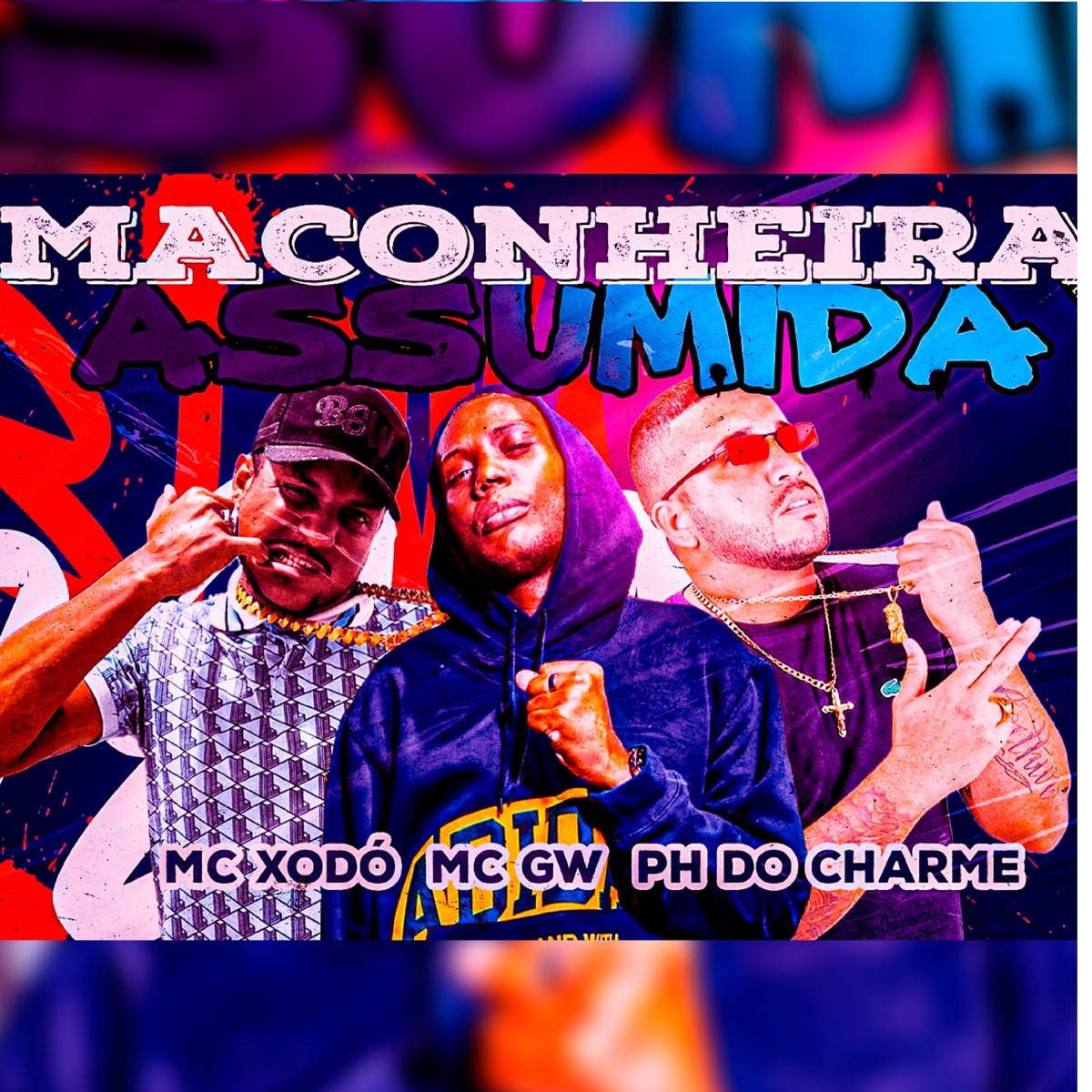 Maconheira Asumida - Single by Ph Do Charme, Mc Xodó & Mc Gw album cover