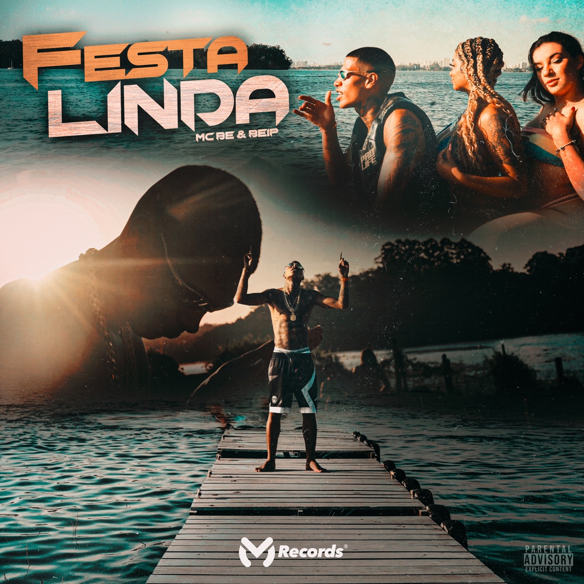 Festa Linda - Single by MC Be & Beip album cover