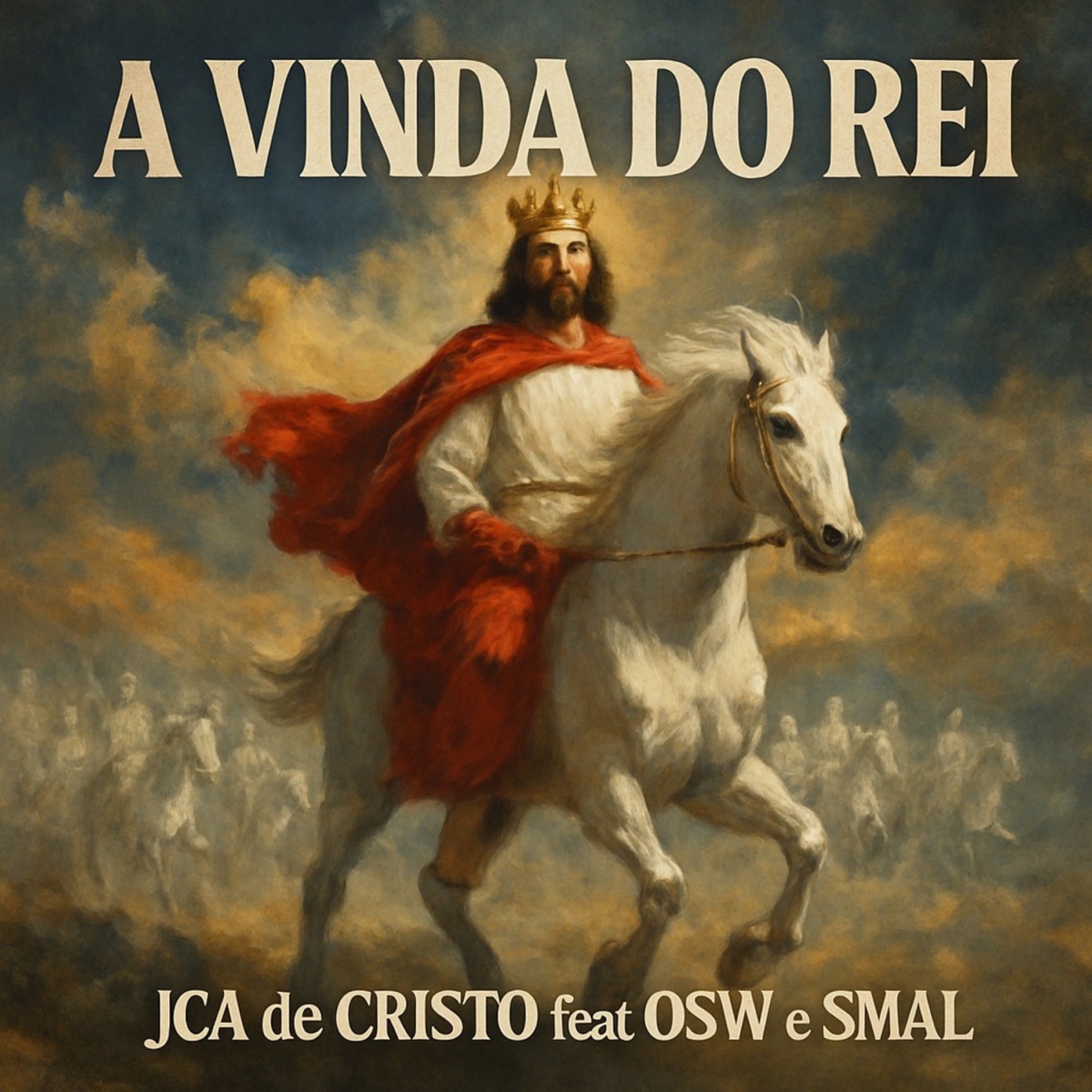 A Vinda do Rei (feat. smal & OSW) - Single by JCA de Cristo album cover