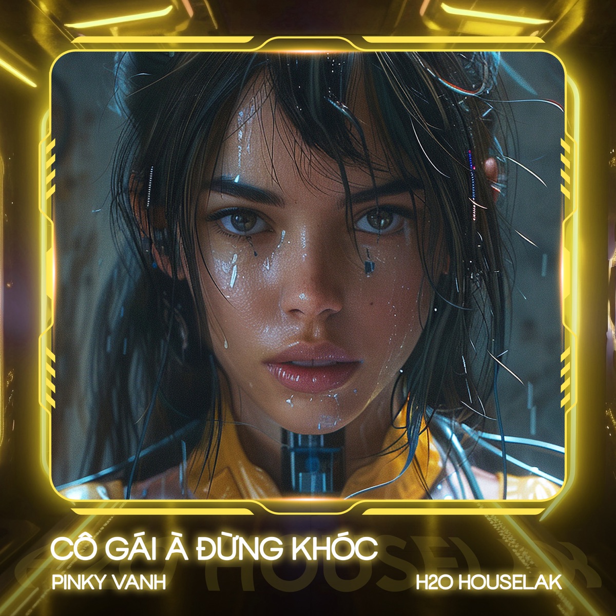 Cô Gái À Đừng Khóc (Remix House) [feat. H2O Houselak] - Single by Pinky Vanh album cover