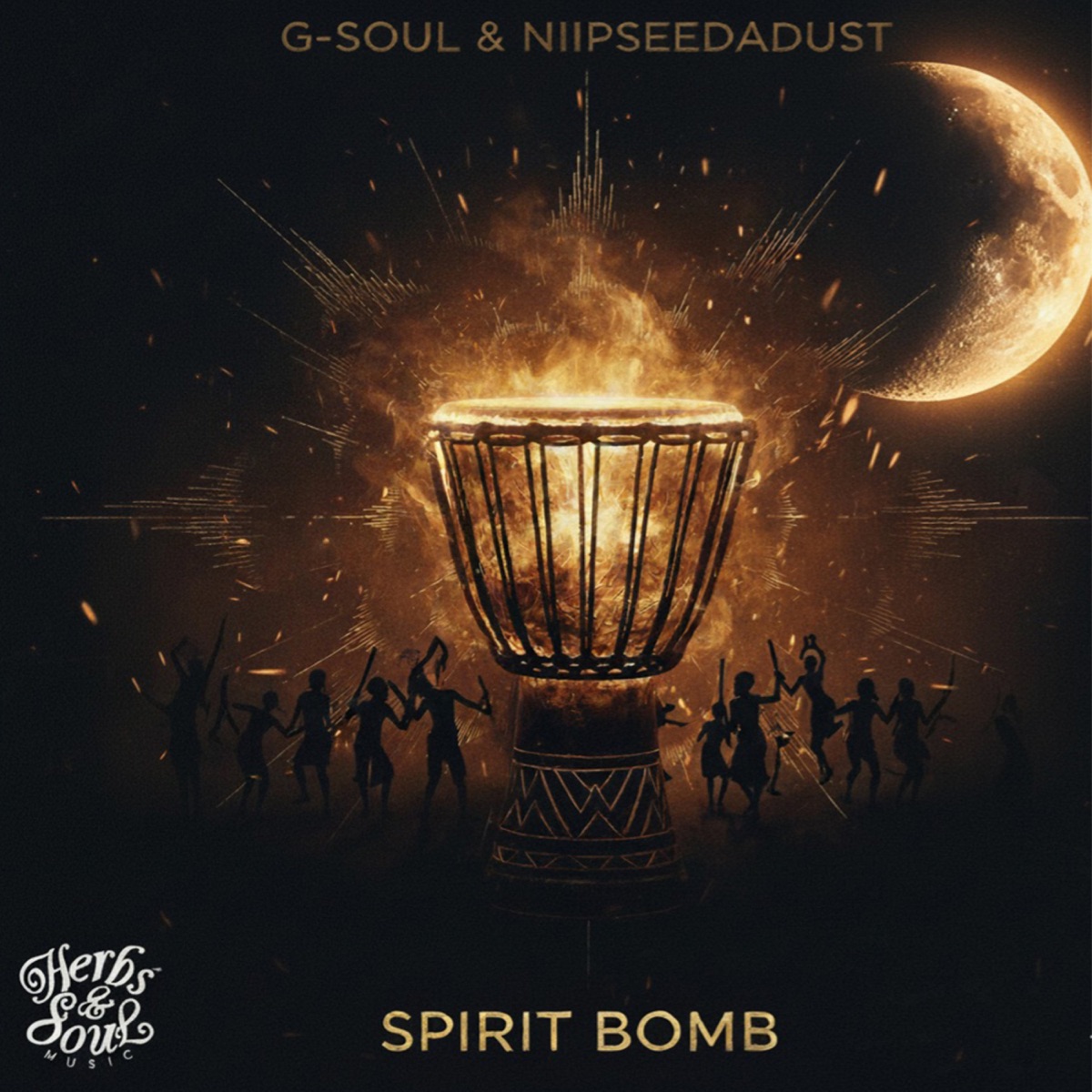 Spirit Bomb - Single by G-Soul & Niipseedadust album cover