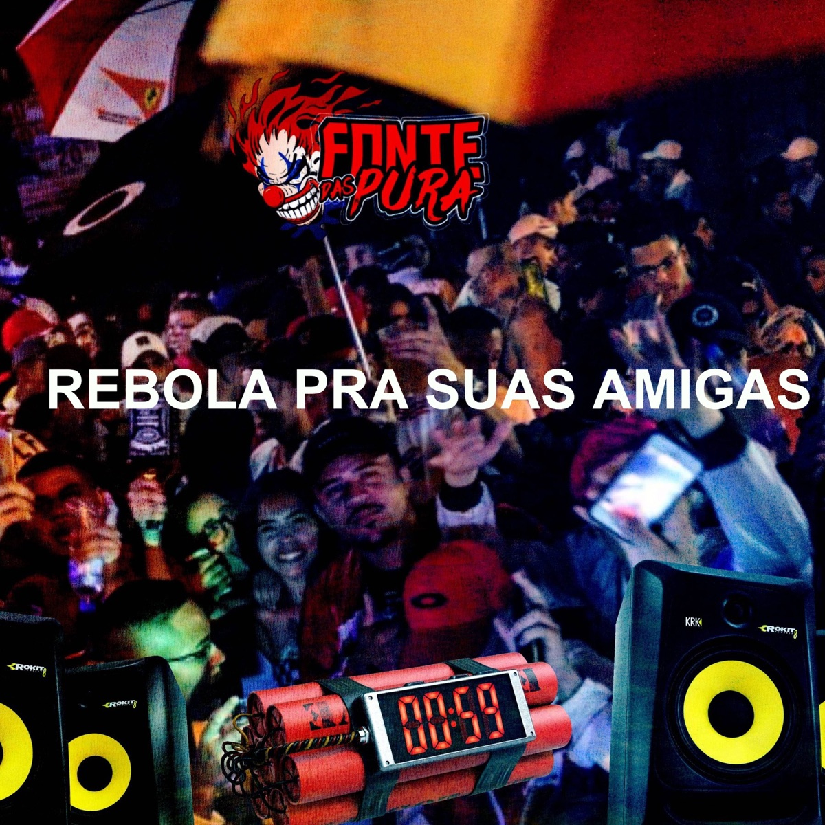 Rebola Pra Suas Amigas (feat. MC LUIS DO GRAU) - Single by DJ MT7, DJ LUIS DO GRAU & Mc Vuk Vuk album cover