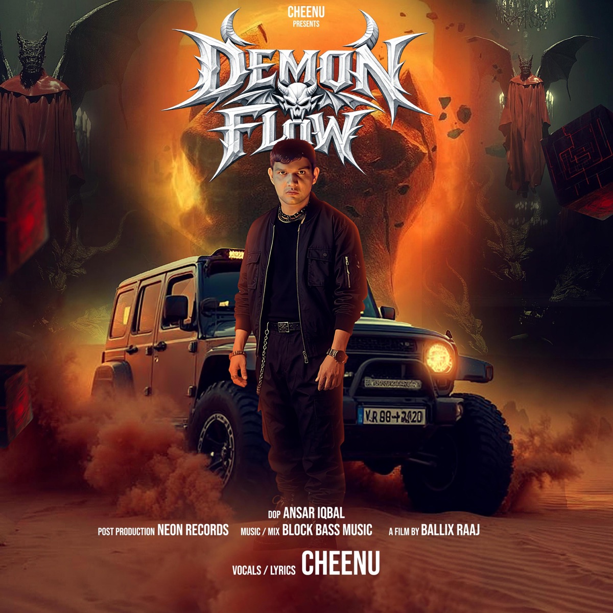 Demon Flow - Single by Cheenu album cover