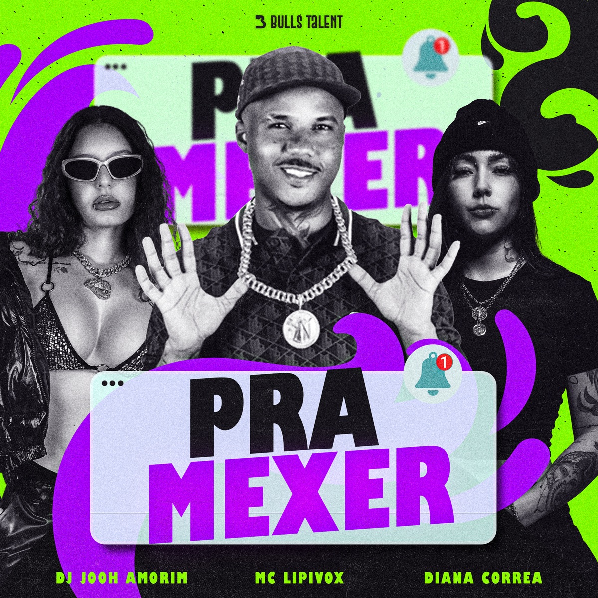 Pra Mexer - Single by DJ Jooh Amorim, MC Lipivox & Diana Correa album cover