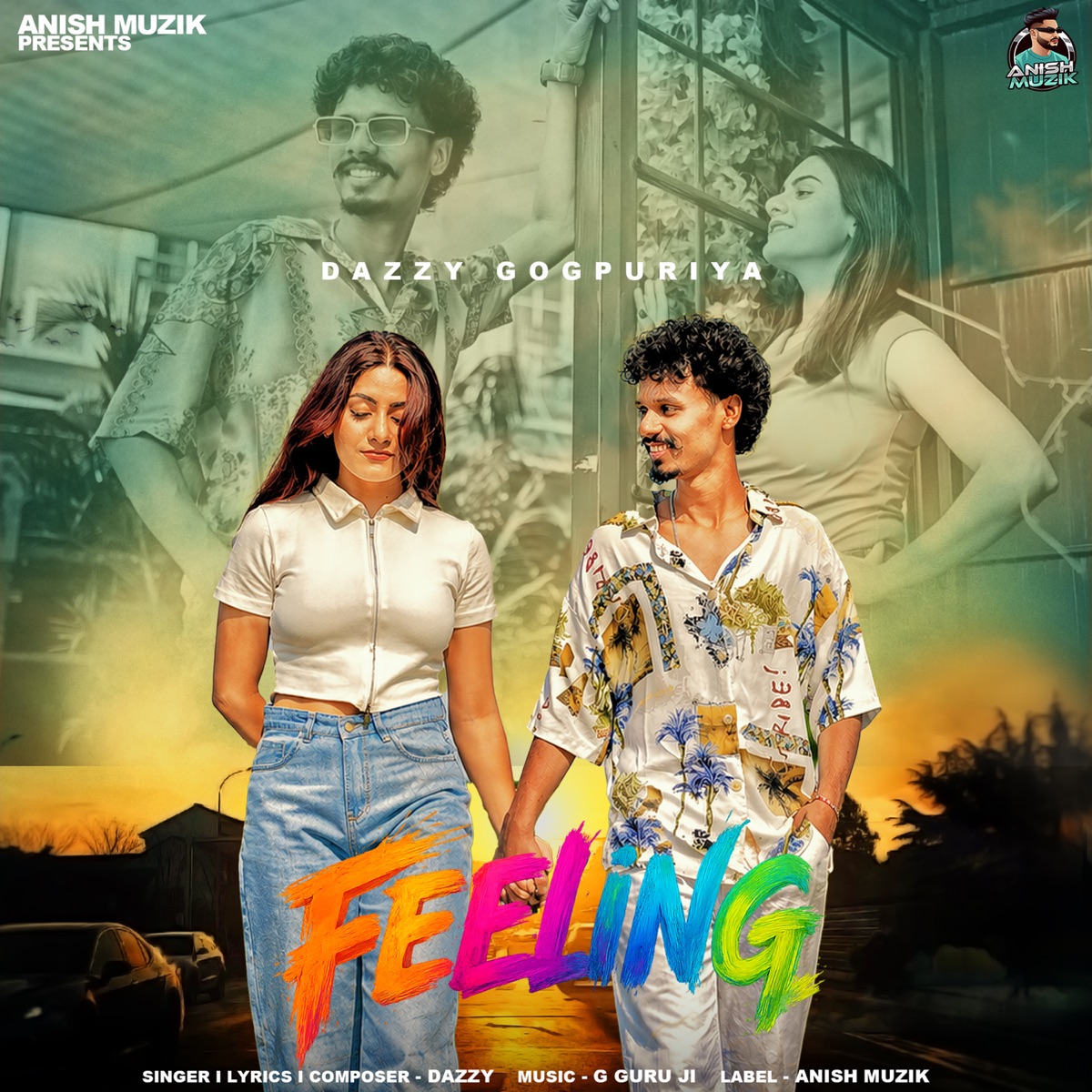 Feeling - Single by Dazzy Gogpuriya album cover