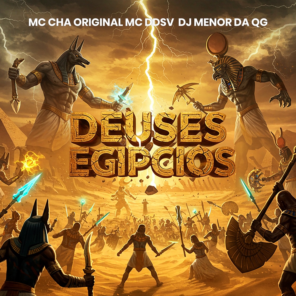 Deuses Egípcios - Single by DJ Menor da QG, Mc DDSV & Mc Chá Original album cover