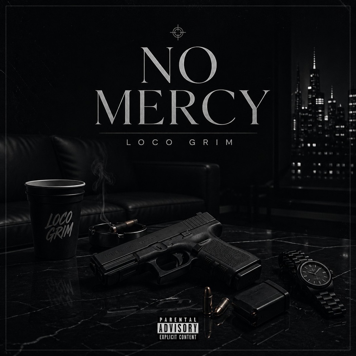 No Mercy - Single by Loco Grim album cover