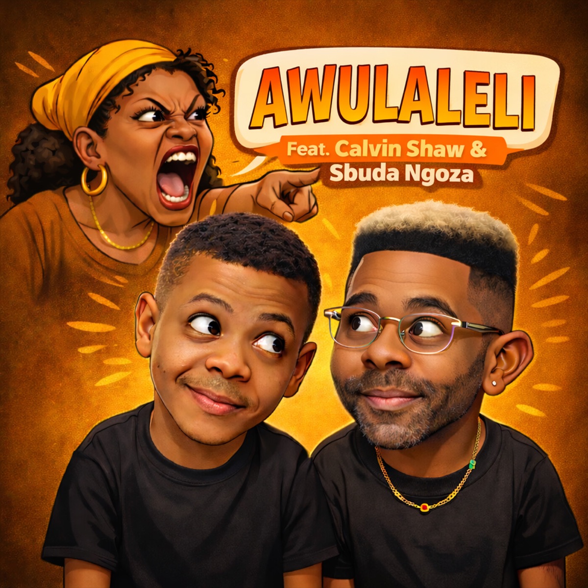 Awulaleli (feat. Calvin Shaw & Sbuda Ngoza) - Single by Calvin Fallo & King P album cover