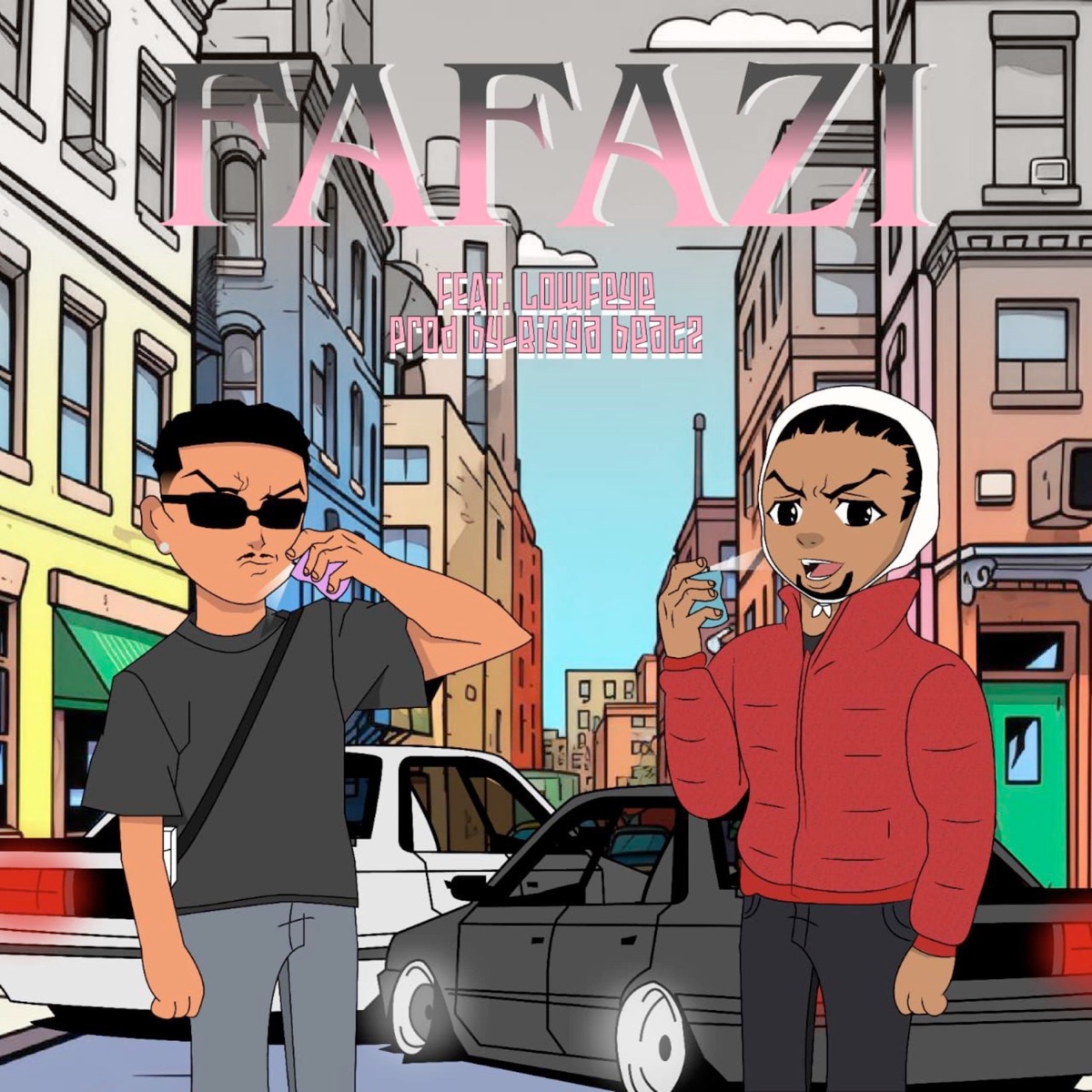 Fafazi (feat. Lowfeye) - Single by Rey Oceans album cover