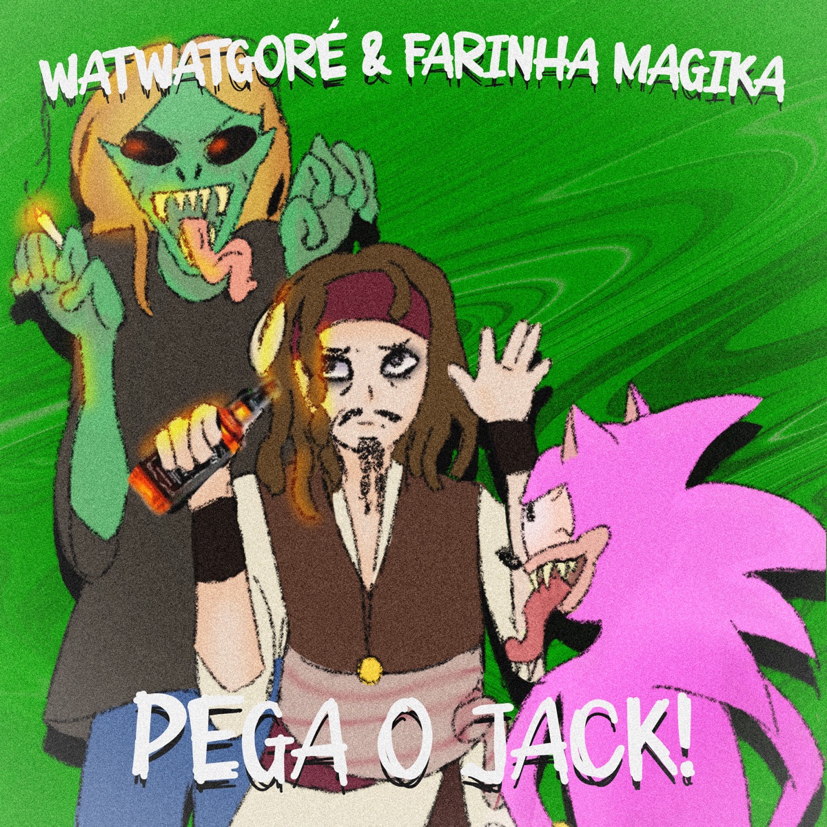 Pega o Jack - Single by WatWatGoré & Farinha Magika album cover