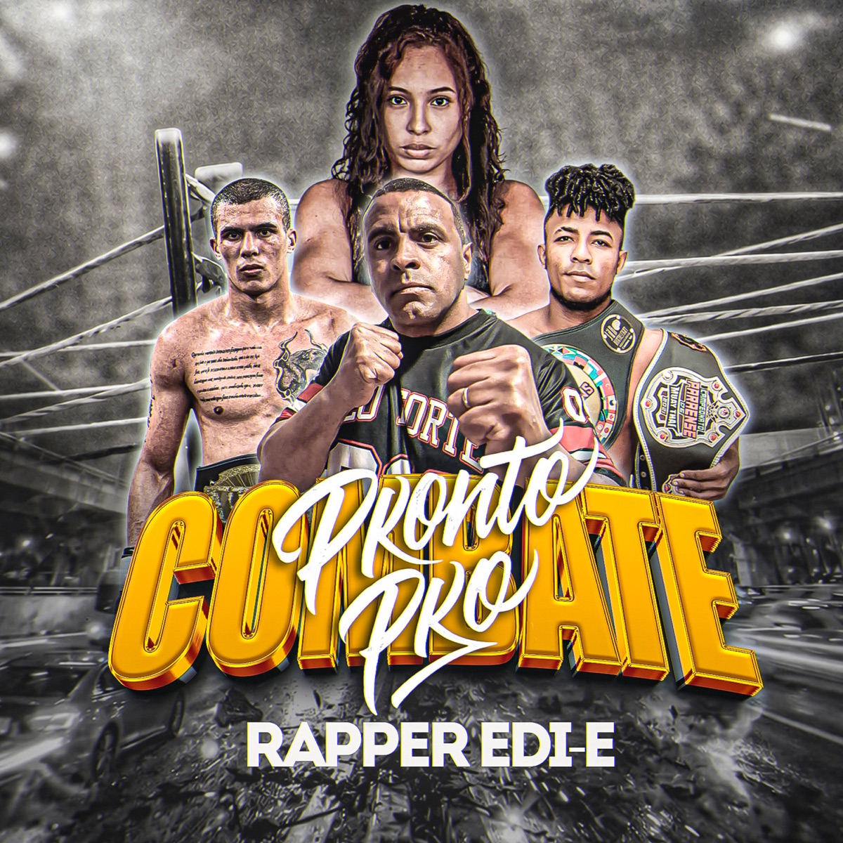 Pronto pro Combate by Rapper Edi-e album cover