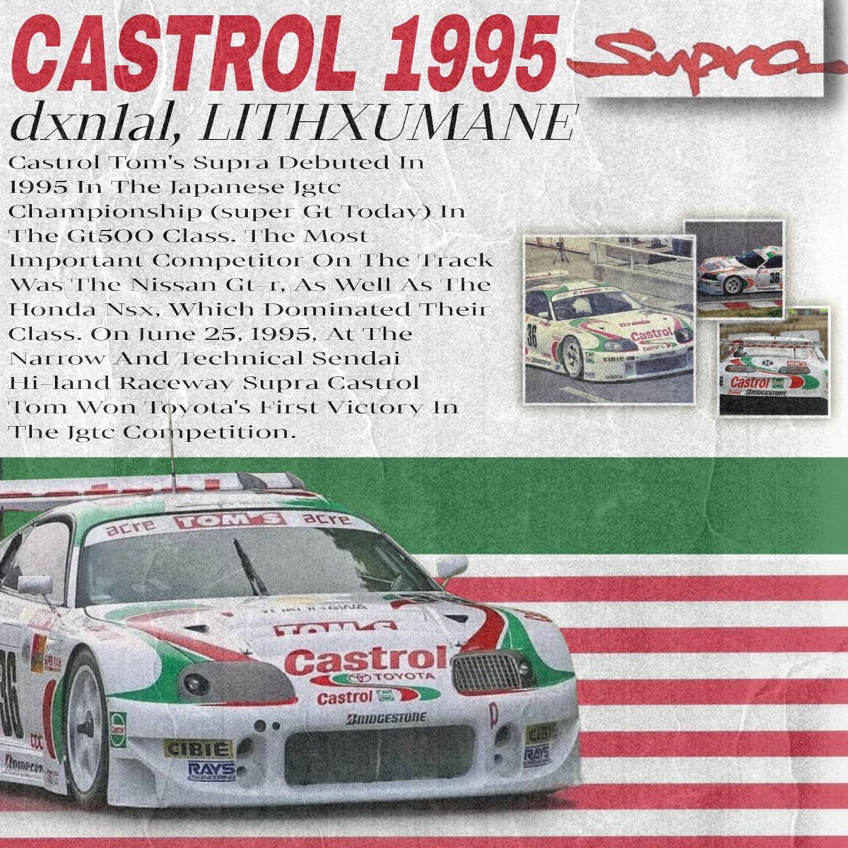 CASTROL 1995 - Single by dxn1al & LITHXUMANE album cover