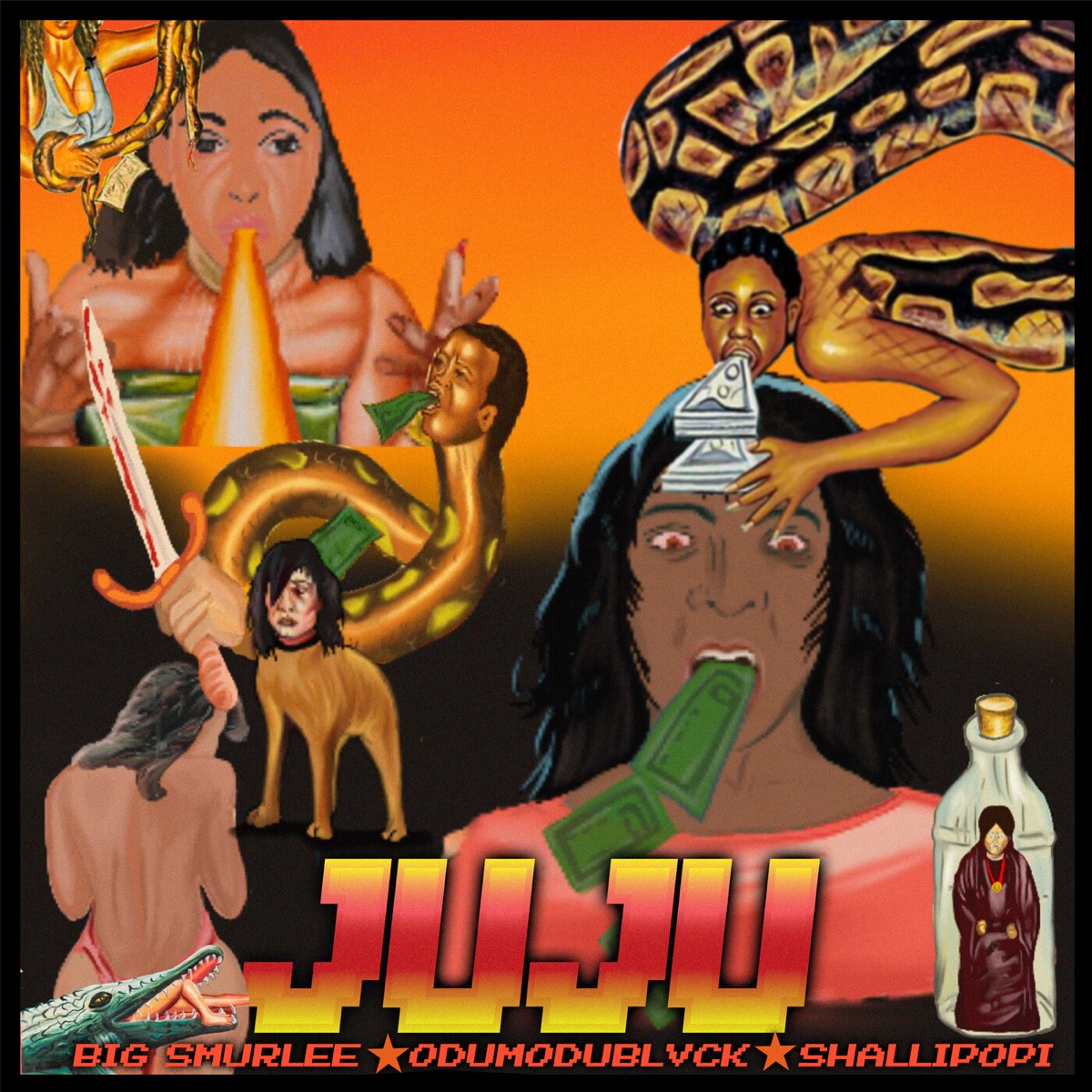 JUJU (feat. Shallipopi) - Single by Smur Lee & ODUMODUBLVCK album cover