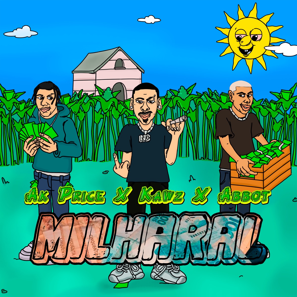 Milharal (feat. AK Price & Abbot) - Single by kawz album cover