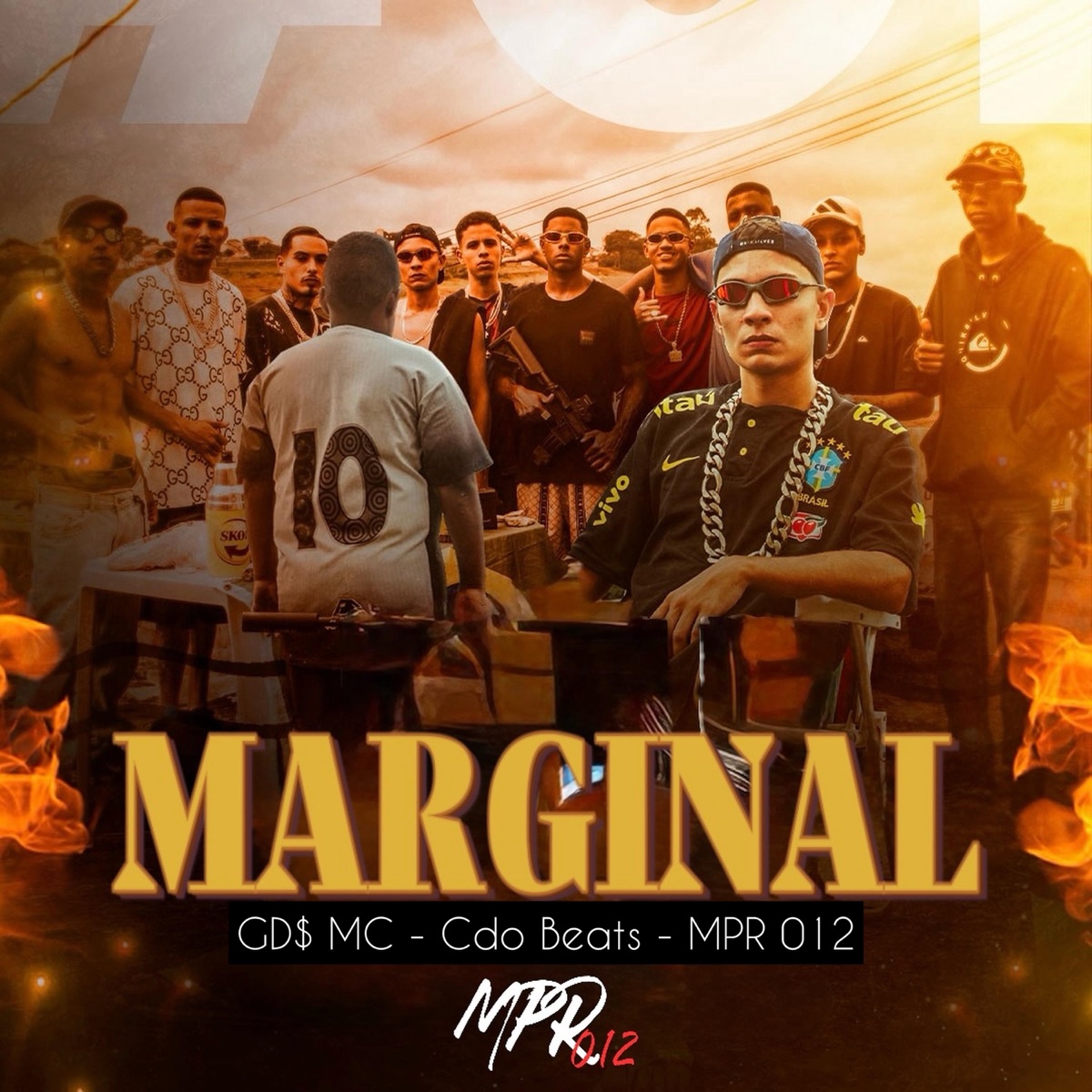 Marginal (feat. Cdo Beats) - Single by GD$ MC & MPR 012 album cover