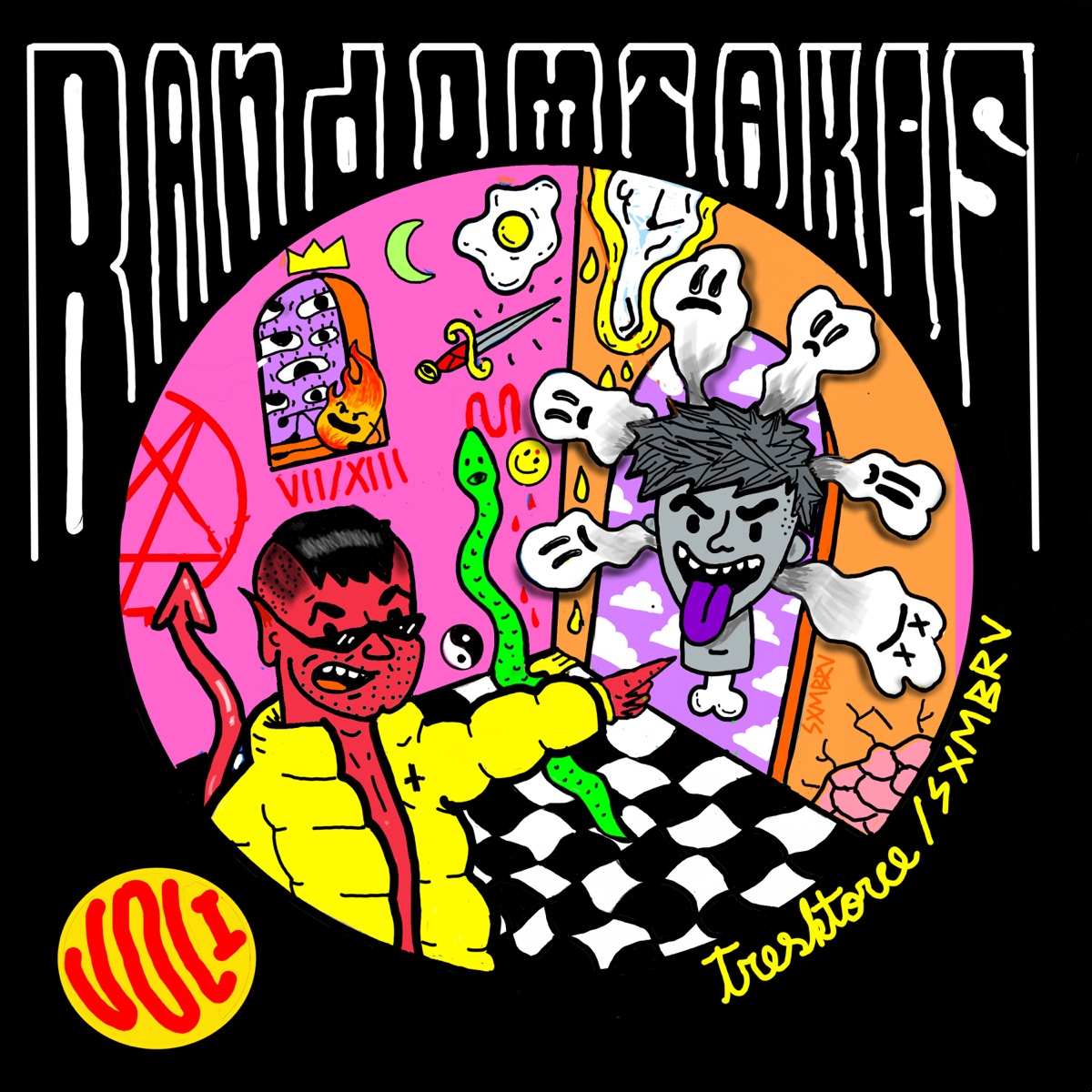 Random Takes, Vol. 1 by Tresktorce & sxmbrv album cover