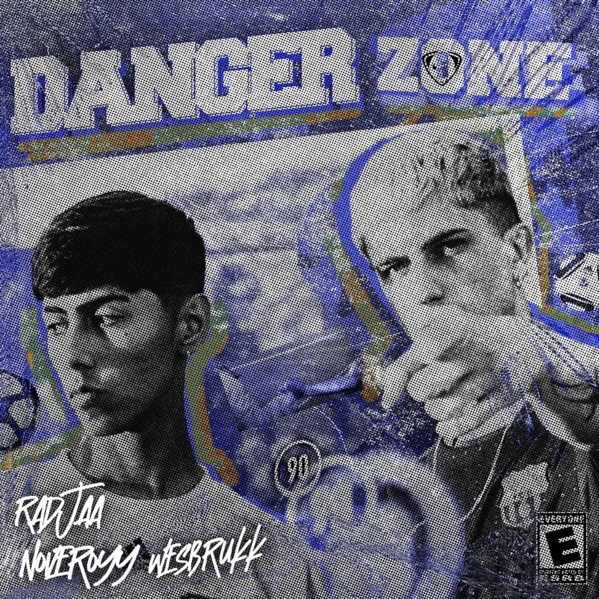 Danger Zone - Single by Radjaa, Noveroyy & Wesbrukk album cover