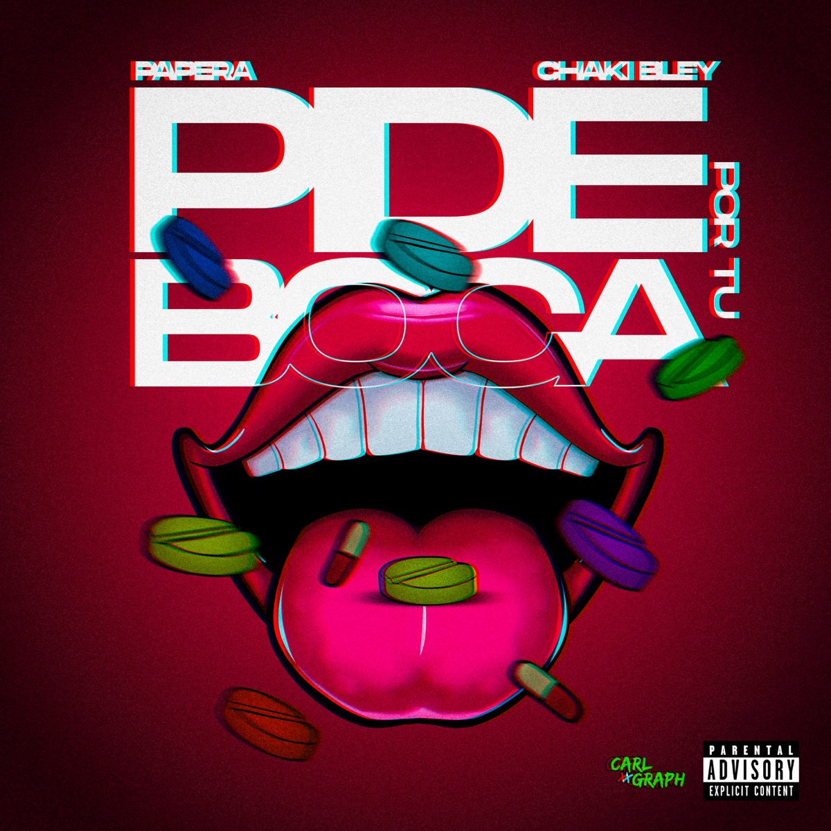 PIDE POR TU BOCA (LaLaLa) - Single by Papera & Chaki Bley album cover