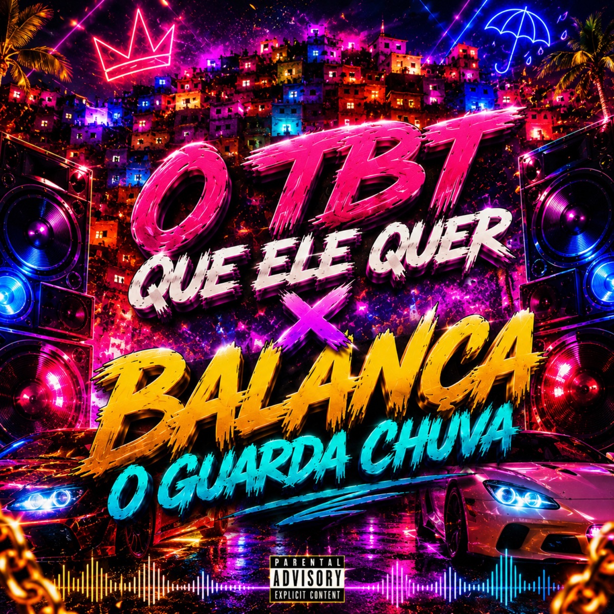 O TBT QUE ELE QUER X BALANÇA O GUARDA CHUVA (feat. YEZZY) - Single by MC MAYAH, Cacau Chuu, Vzmy & DJ BRUNO PRADO album cover