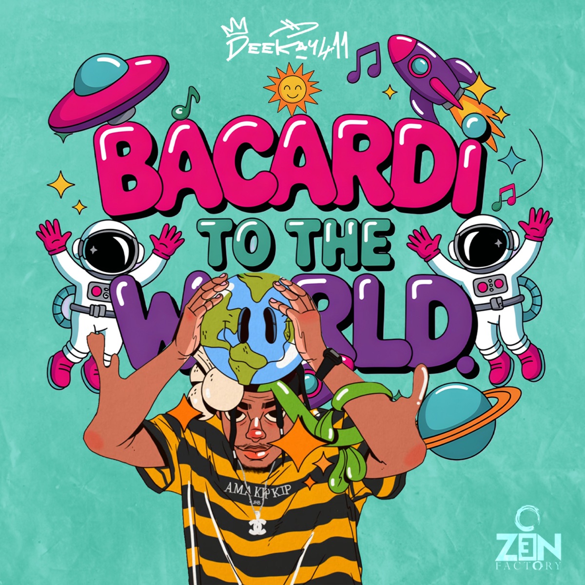BACARDI TO THE WORLD by Deekay 411 album cover