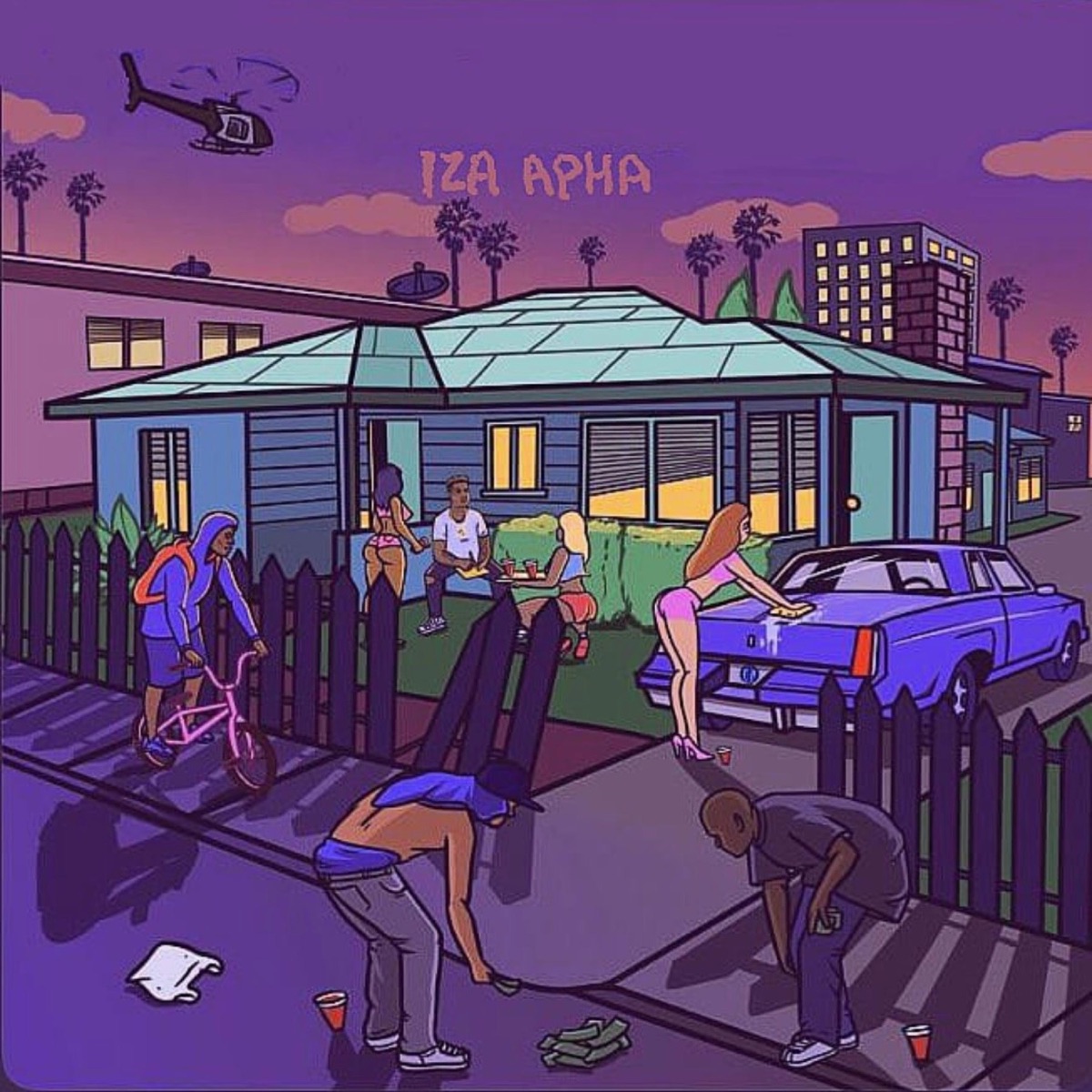 IZA APHA - EP by Olsta.IDC album cover