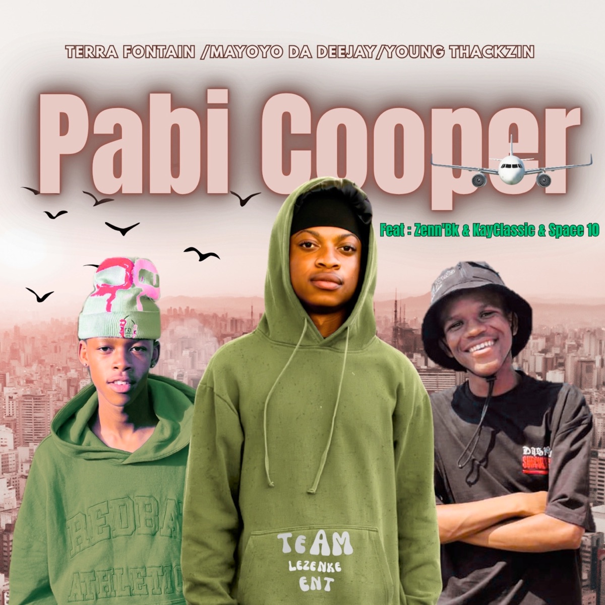 Pabi Cooper (feat. Kayclassic, Zenn'Bk & SPACE 10) - Single by TerraFontain, Mayoyo Dadeejay & Young Thackzin album cover