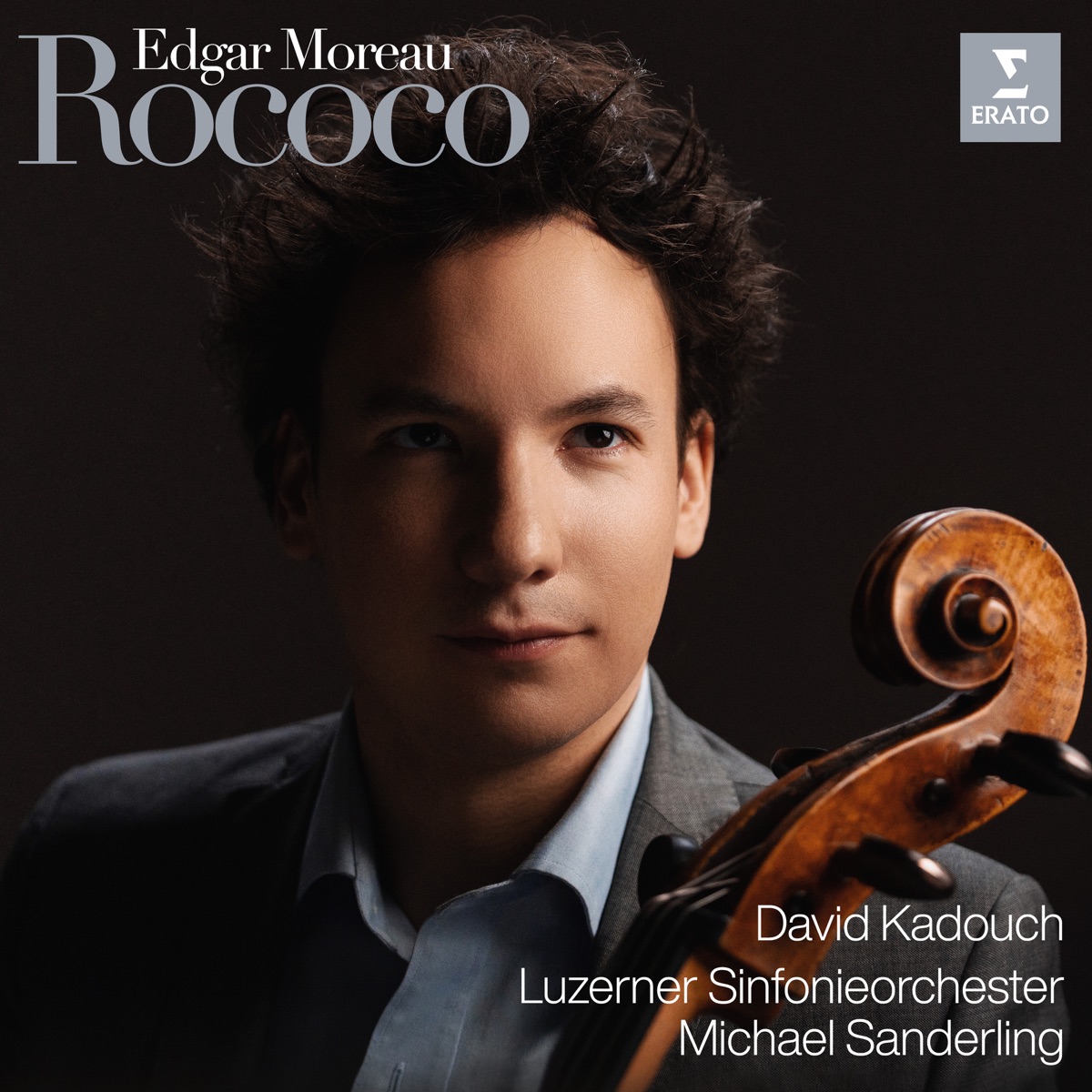 Rococo by Edgar Moreau, Michael Sanderling, Luzerner Sinfonieorchester & David Kadouch album cover