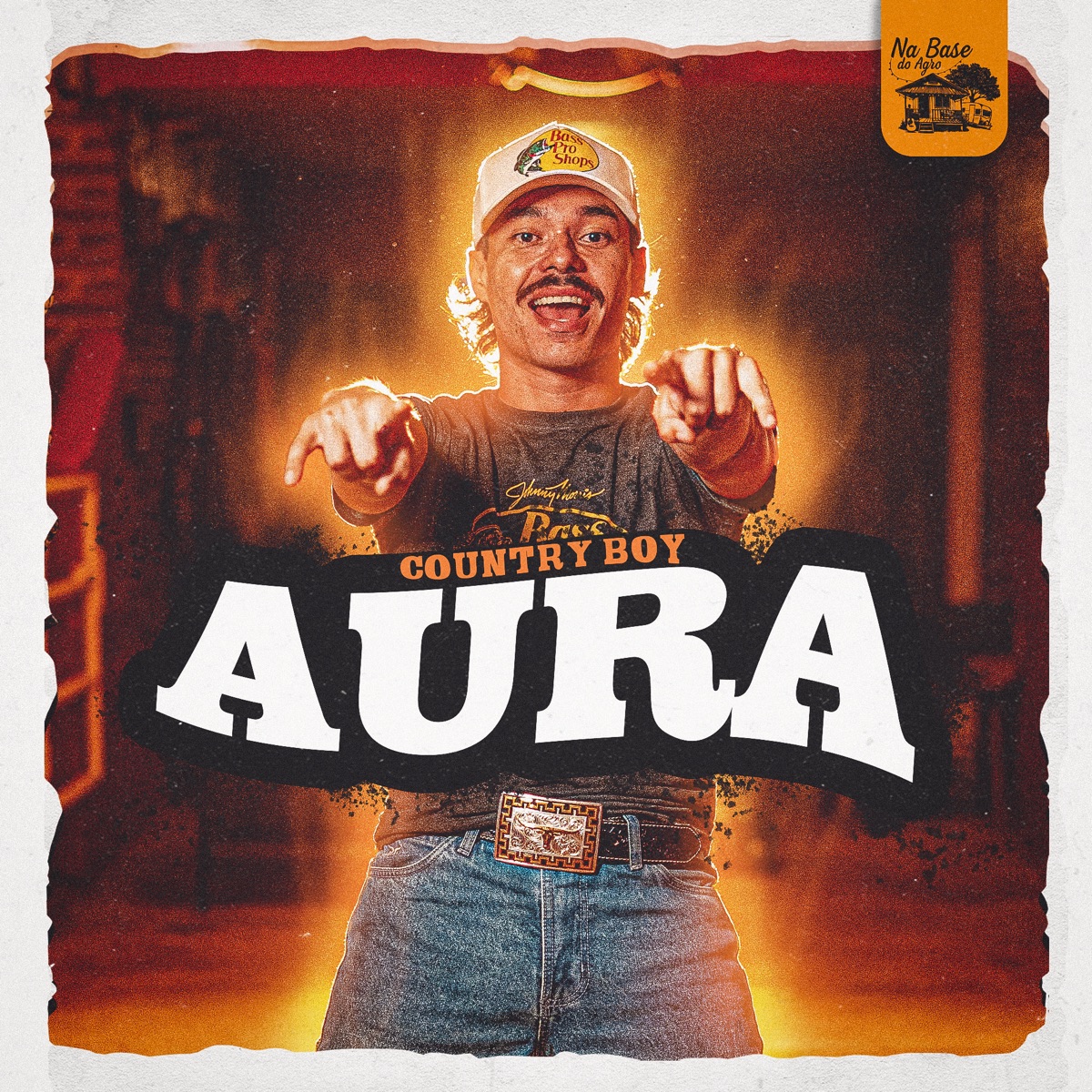 Aura (Ao Vivo) - Single by Country Boy & Na Base do Agro album cover