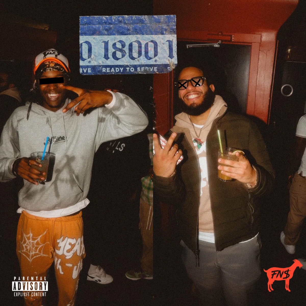 1800 - Single by GZILLA, izreal, FN$ & TYSHii album cover