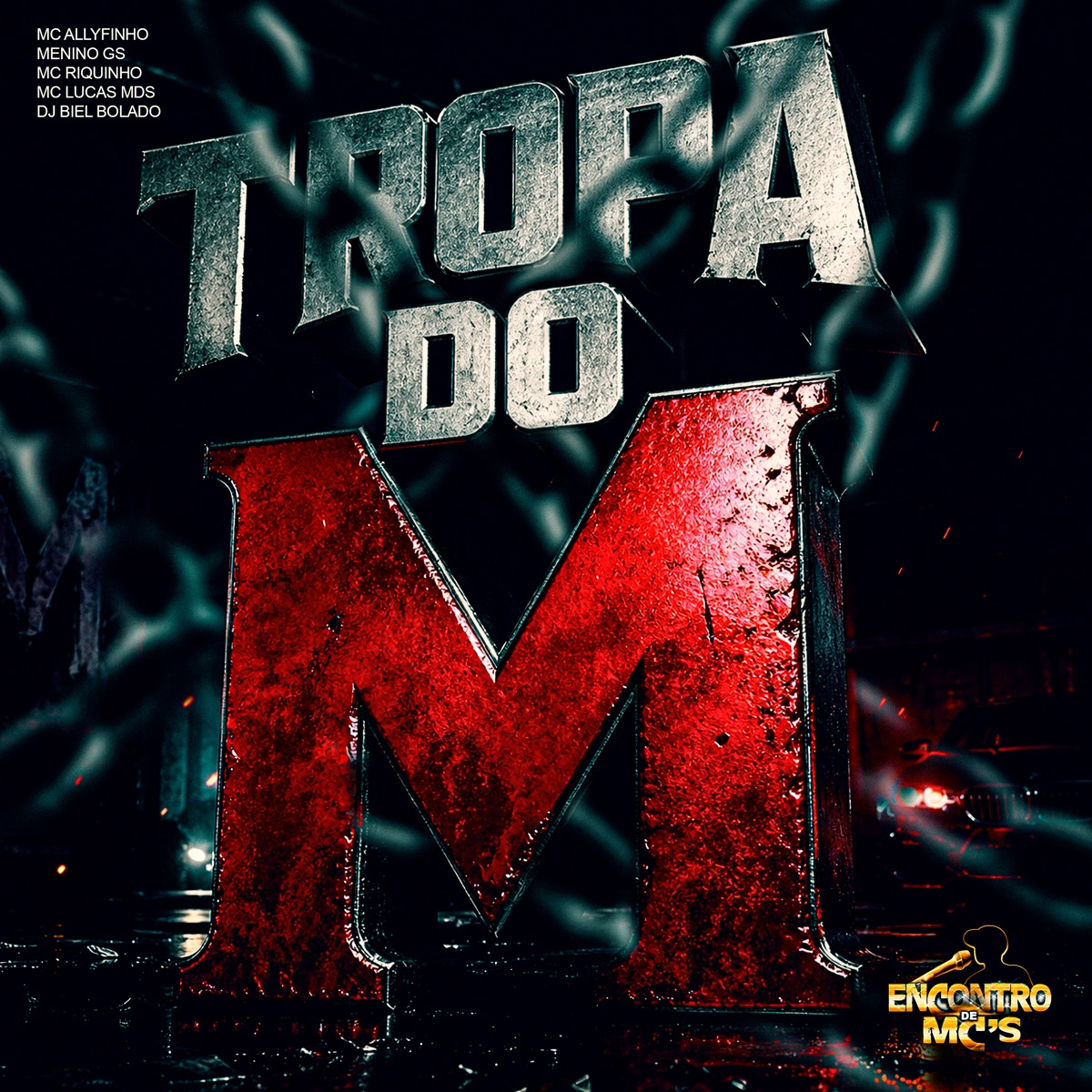 Tropa do M (feat. Mc Riquinho) - Single by MC Allyfinho, Menino GS, Mestre Patrick, DJ Biel Bolado & Mc Lucas MDS album cover