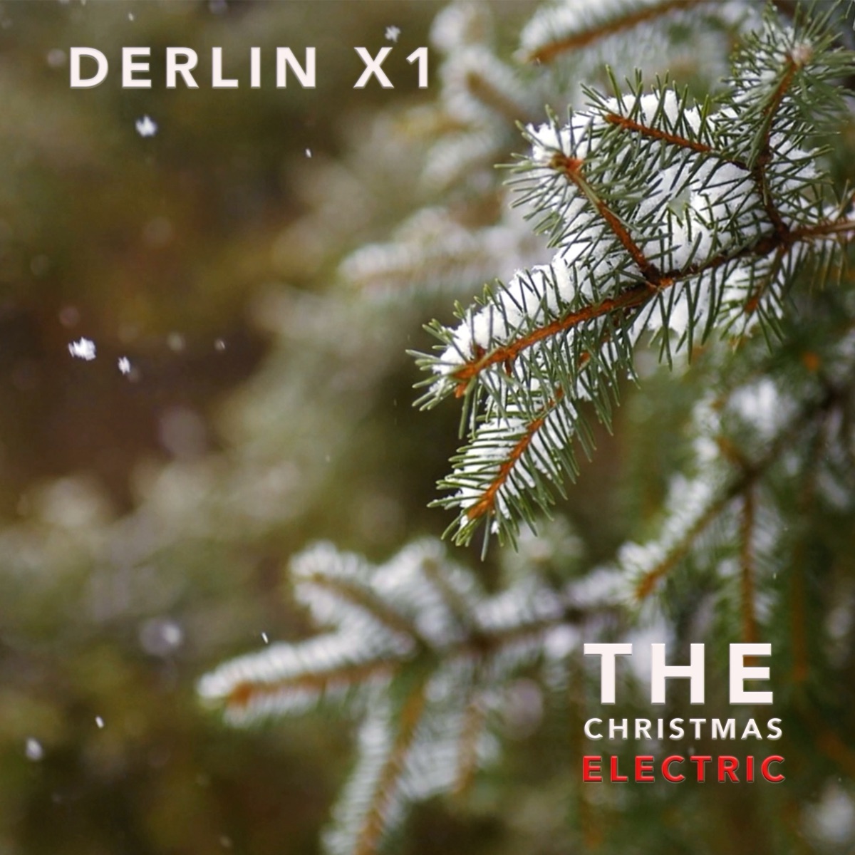 The Christmas Electric - EP by Derlin X1 album cover