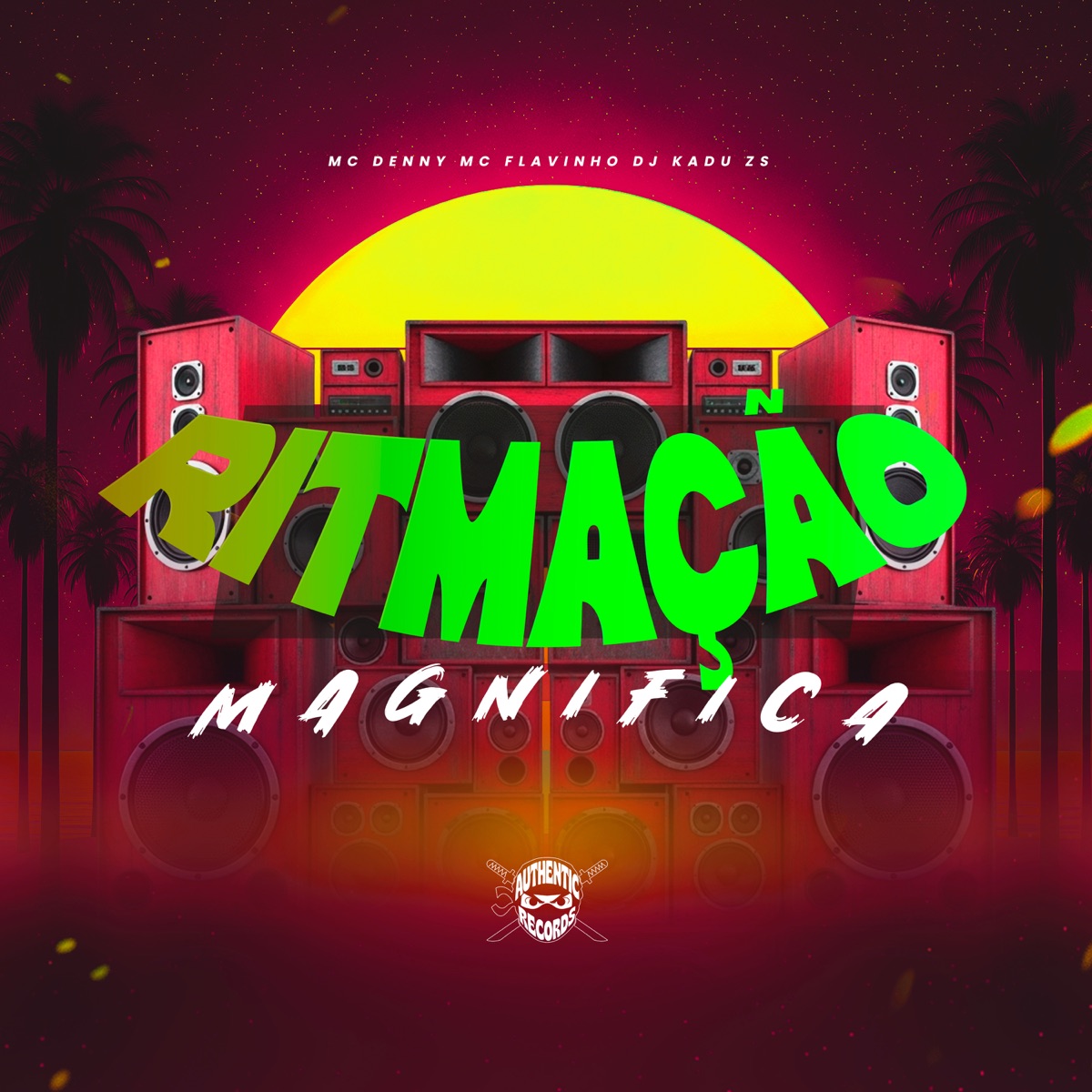 Ritmação Magnifica - Single by MC Denny & MC Flavinho album cover