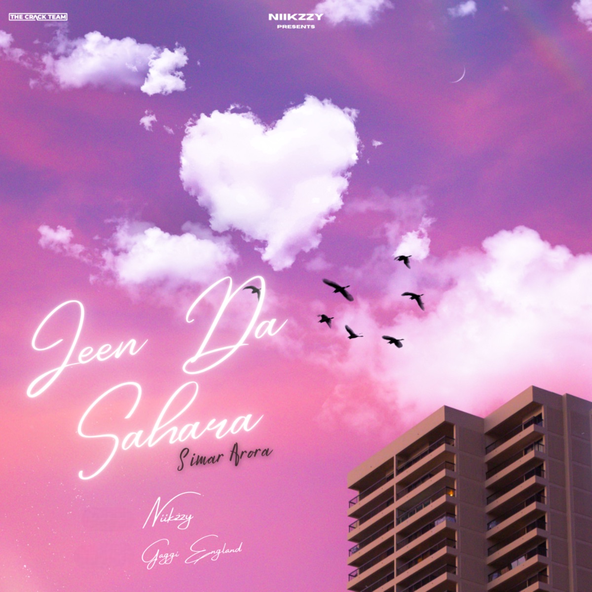 Jeen Da Sahara - Single by Gaggi England, Niikzzy & Simar Arora album cover