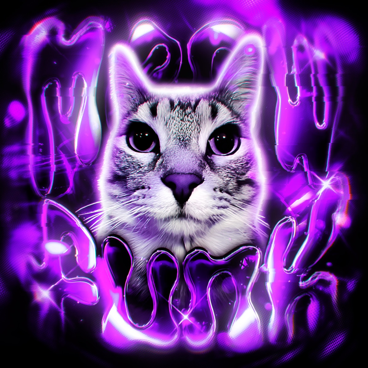 MEOW FUNK (Versions) - EP by Atxri, murvix, ISAXV & RONVXER album cover