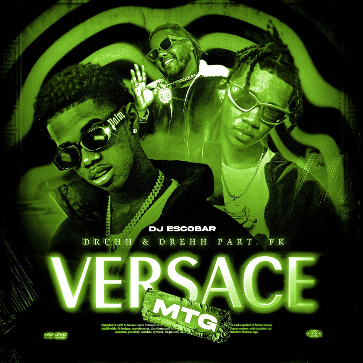MTG VERSACE - Single by Druhh e Drehh, Vulgo FK & DJ ESCOBAR album cover