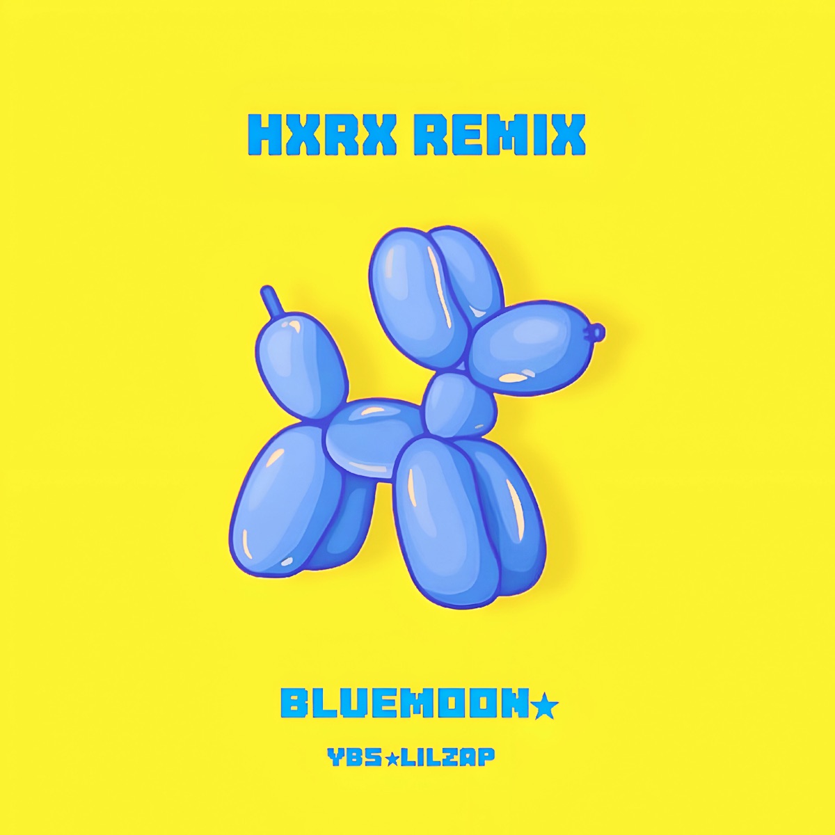 Bluemoon (HXRX Remix) [feat. HXRX] - Single by Lilzap & YBS album cover