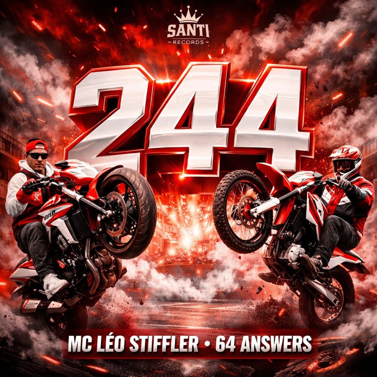 244 - Single by Mc Léo Stiffler & 64 Answers album cover