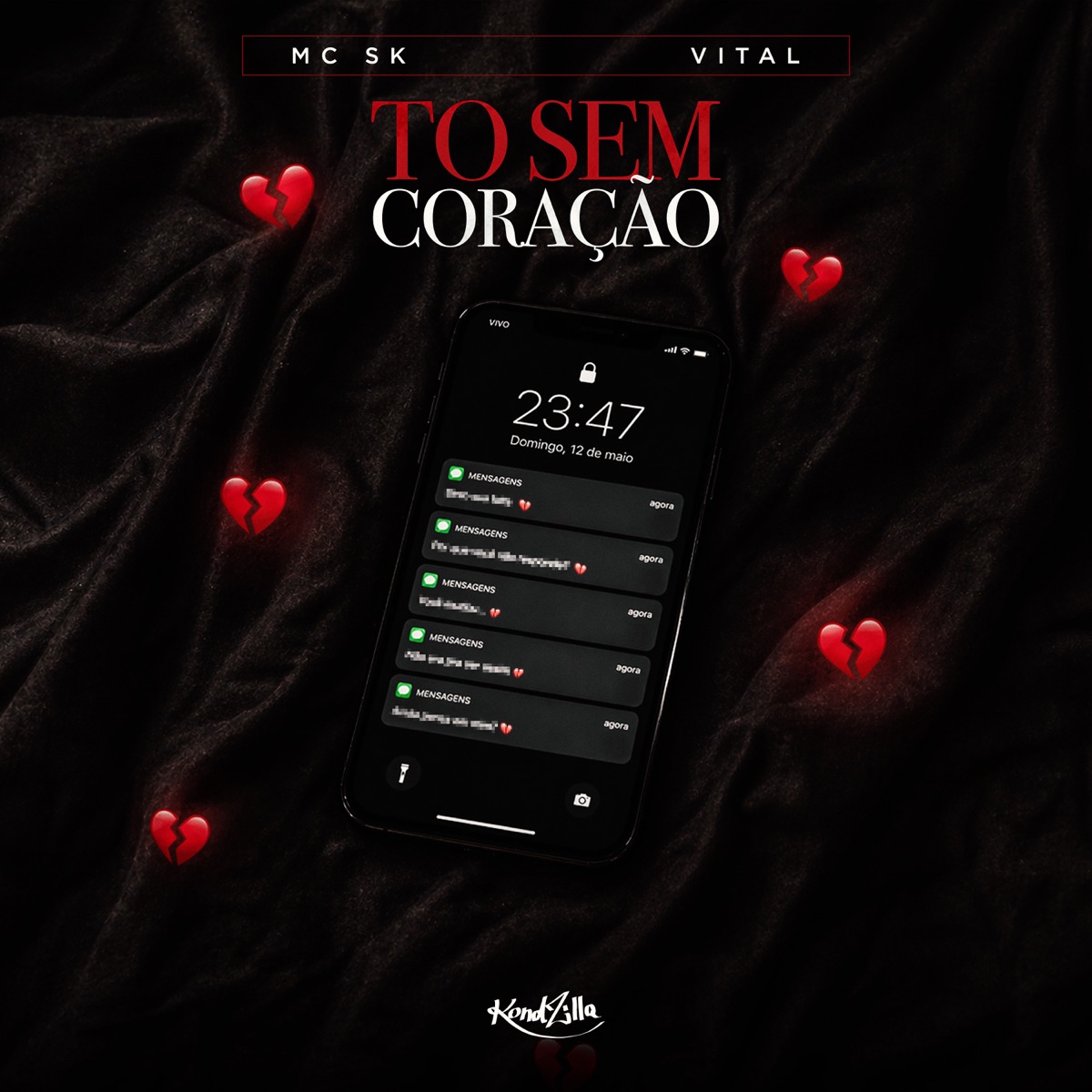 To Sem Coração - Single by Mc Sk & Vital album cover