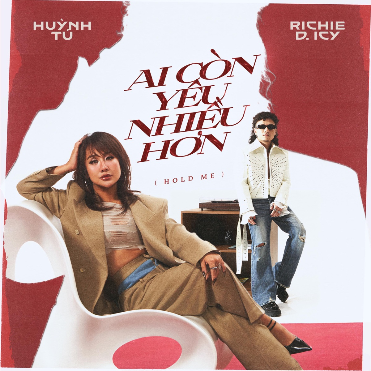Ai còn yêu nhiều hơn (Hold Me) - Single by Huỳnh Tú & Richie D. ICY album cover