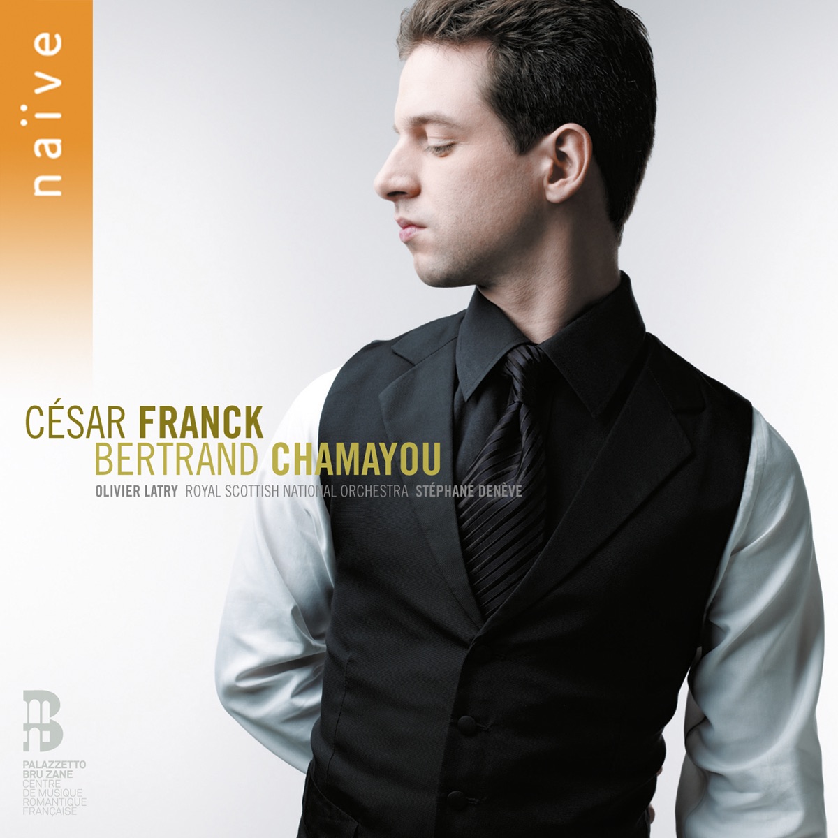 César Franck by Bertrand Chamayou album cover