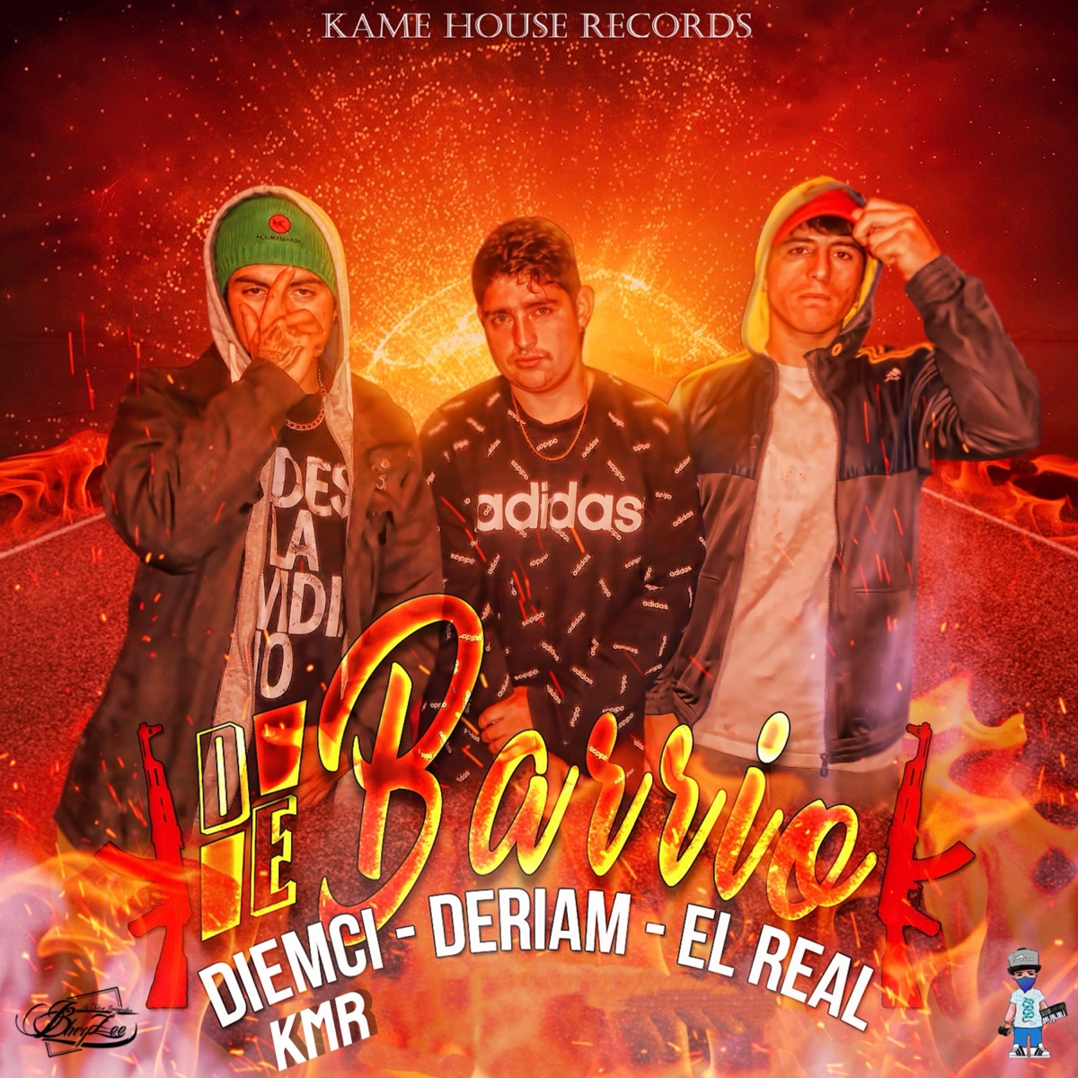 DE BARRIO - Single by Diemci Kmr & Deriam El Real album cover