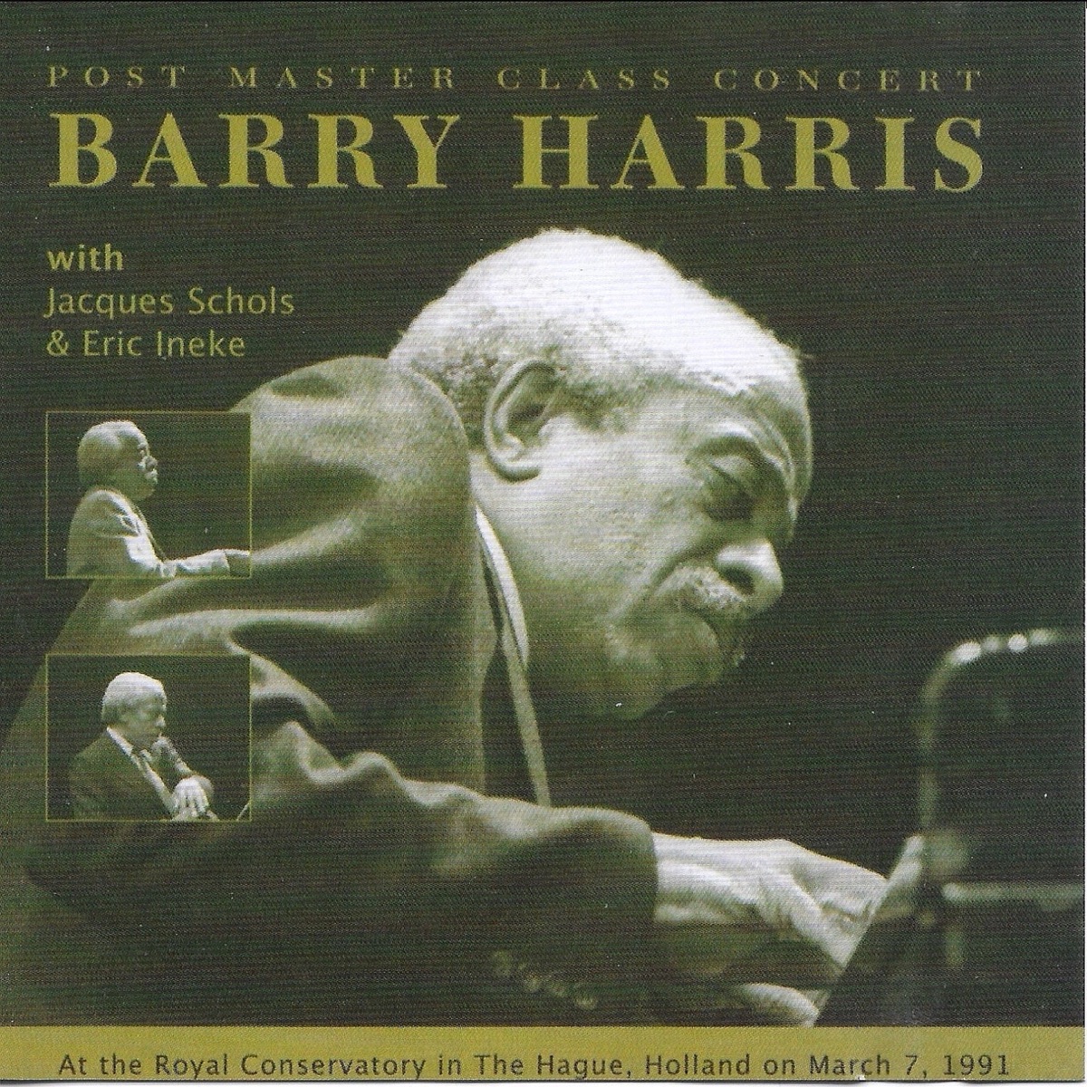 Post Master Class Concert (feat. Jacques Schols & Eric Ineke) by Barry Harris album cover