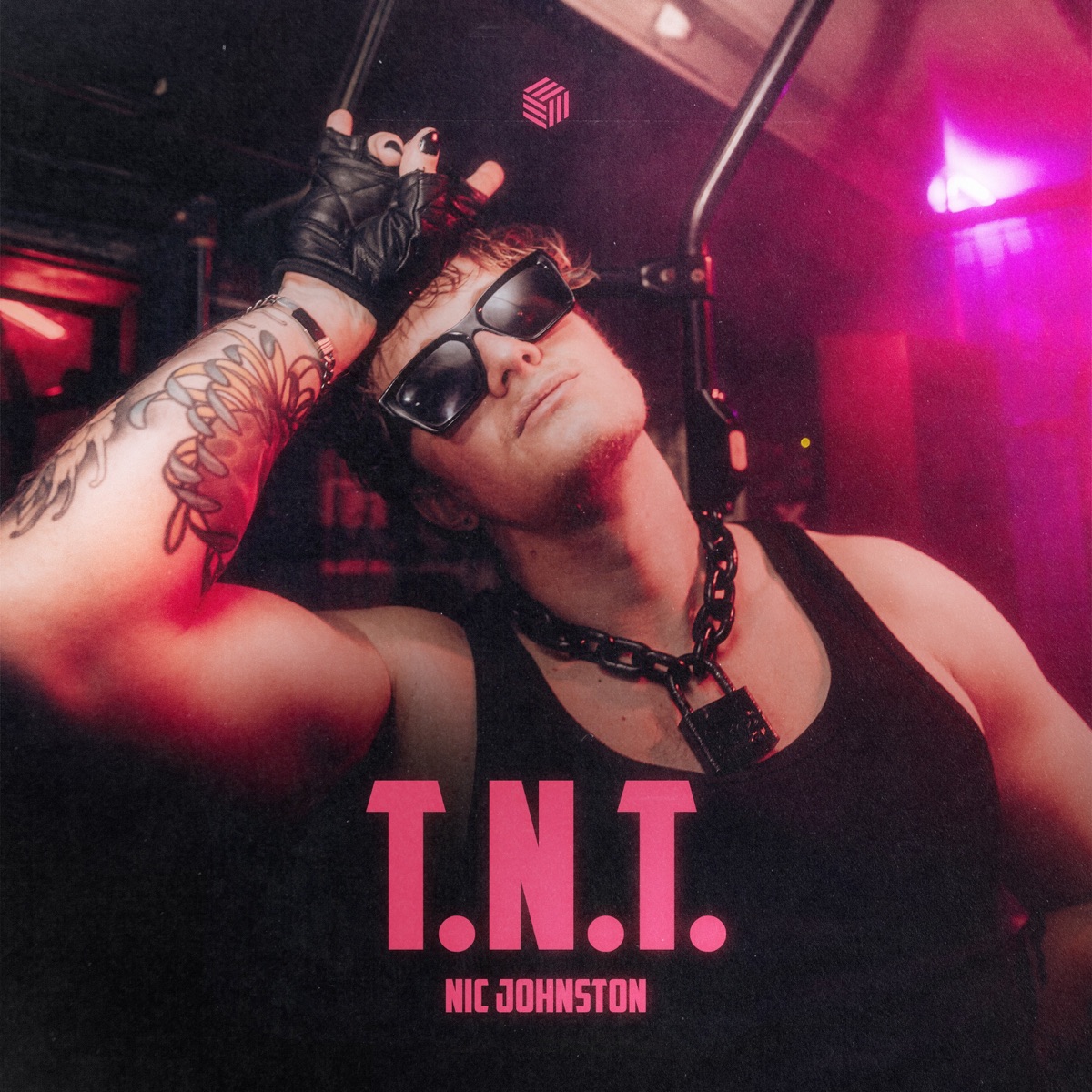 T.N.T. (Techno Remix) - Single by Nic Johnston album cover