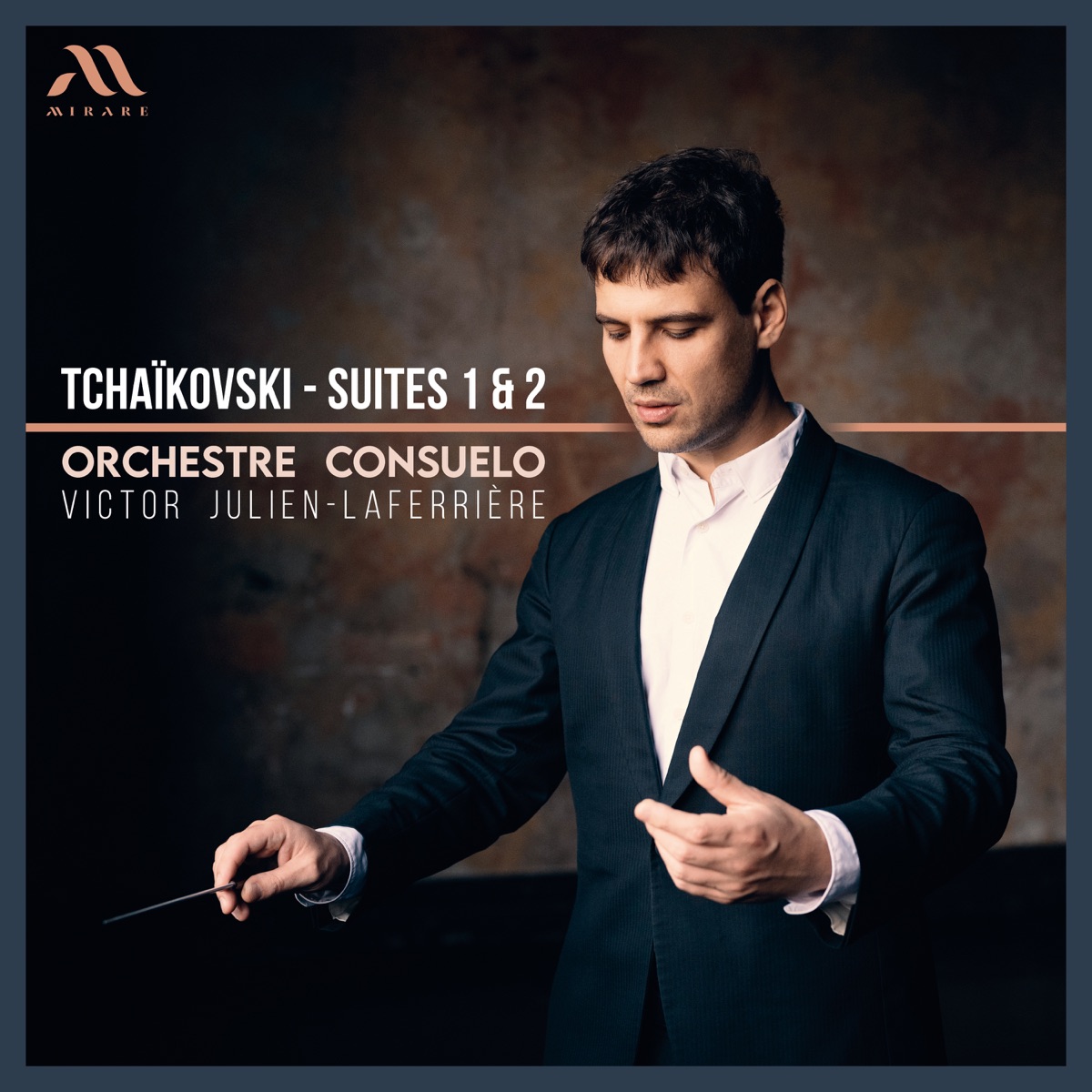 Tchaikovsky: Suites 1 & 2 by Orchestre Consuelo & Victor Julien-Laferrière album cover